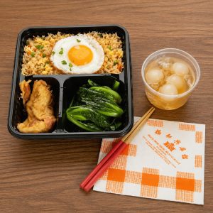 Bento (1 Main + 3 Dishes + 1 Dessert)
