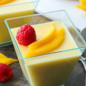 Fresh Mango Pudding 芒果布丁 (Min. 30pcs)